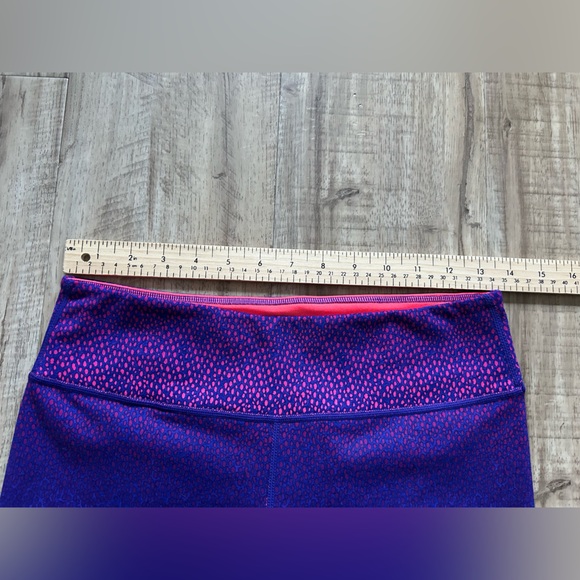 Zella cropped Leggings in Purple and Pink activewear fitness gym yoga athleisure - Picture 6 of 6